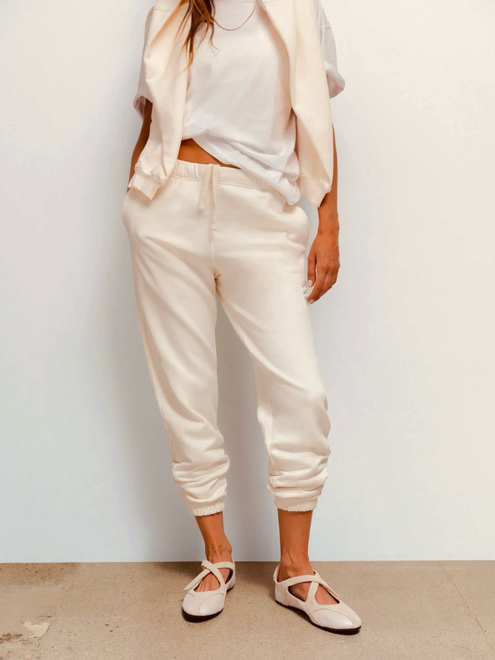Mate the Label Women's Jogger Pants - Beige